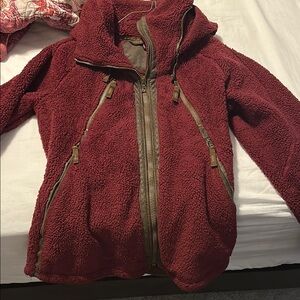 Kuhl Red Jacket with High Collar